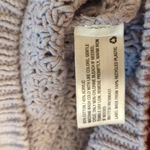 Universal Thread Lavender Purple Crewneck Knit Pullover Sweater Women's Size XS - Picture 4 of 4